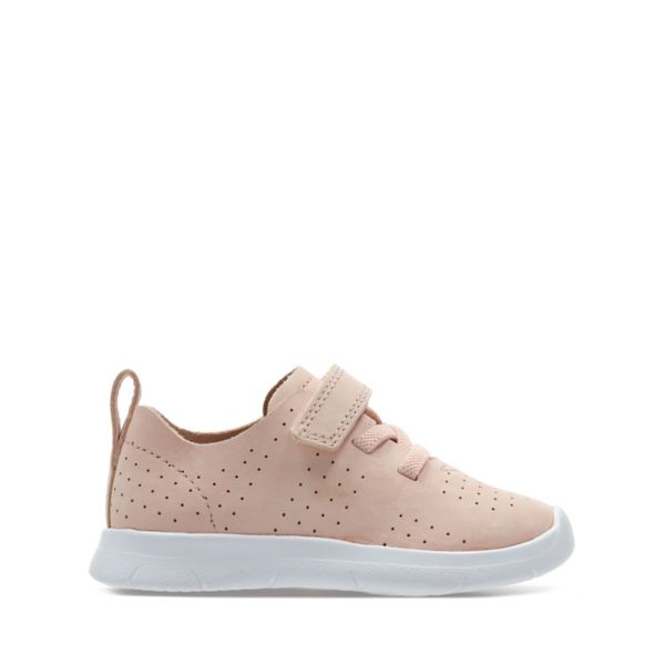 Clarks Girls Ath Elite Toddler Trainers Pink | CA-5872461